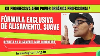 Kit Progressiva Afro Power Orgânica Profissional [upl. by Uase939]