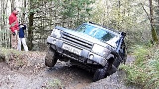 Best Green Lane left in the UK Machynlleth driven by Land Rovers [upl. by Enaillil]