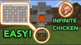 Minecraft Chicken Farm  Building A Feathery Empire [upl. by Cohette595]