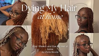 How I Dye My Hair at Home  NO DAMAGE [upl. by Anauj]