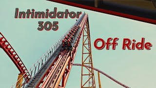 Intimidator 305 Off Ride Kings Dominion [upl. by Mulligan]