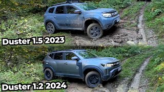 Dacia Duster 12 TCe VS Duster 15 Blue dCI Mud Offroad [upl. by Llerrad]