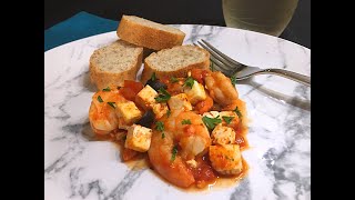 Prawn Saganaki Recipe • A Greek Classic  Episode 99 [upl. by Gnod]