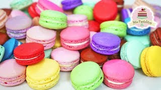 LA RECETA MÁGICA PARA HACER MACARONS  TRUCOS QUE NADIE TE HABÍA DICHO  MIS PASTELITOS [upl. by Dietz]