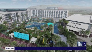 Vitality resort planned for central Las Vegas [upl. by Panaggio736]