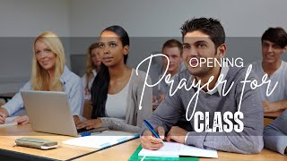 Short Opening Prayer for Class  Opening Prayer Before Class [upl. by Sheldon]