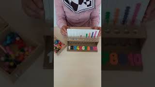 MONTESSORİ MATERYALLERİ27 Sayılar [upl. by Garth664]