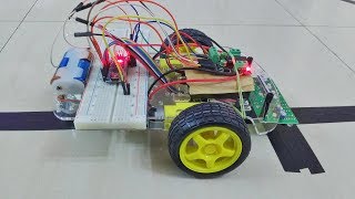 miniProject 26 How to make a Line Follower using Arduino [upl. by Yakcm345]