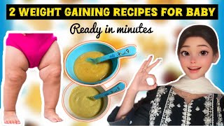 Healthy weight gaining food for Baby  fruit puree recipes  chicken recipes for baby [upl. by Llirred]