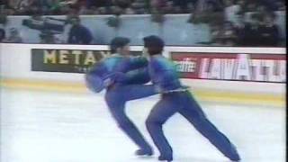 Duchesnay amp Duchesnay FRA  1991 European Figure Skating Championships Free Dance [upl. by Sally]