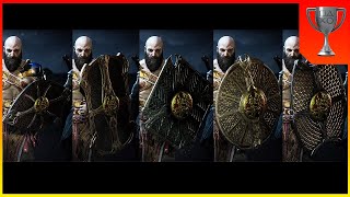 God of War Ragnarok  ¿Cómo conseguir el Trofeo  Logro quotFalangequot Obtén los 5 escudos [upl. by Eelana791]