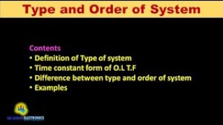 An introduction to Zero first amp second order system with detail description amp example INM Lecture6 [upl. by Carlen]