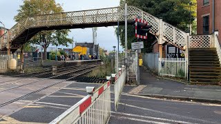 Nantwich Station Level Crossing  Cheshire [upl. by Greenberg]