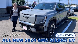 🌟 JUST IN FIRST EVER 2024 GMC Sierra EV Denali Edition 1🌟 Valley GMC  Hilary Wood 📞253 7372036 [upl. by Laks]