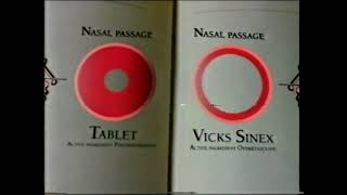 Vicks Sinex Commercial  Clearly Better Breathing 1994 Australia [upl. by Eceeryt]