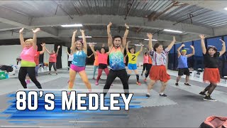 80s MEDLEY  ZUMBA FITNESS [upl. by Simons]