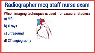 RRB staff nurse exam preparation  staff nurse mcq  radiographer mcq  staff nurse radiology mcq [upl. by Kai]