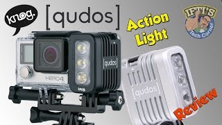 Knog Qudos Action Light for GoPro Sony DSLRs amp more REVIEW [upl. by Daly]