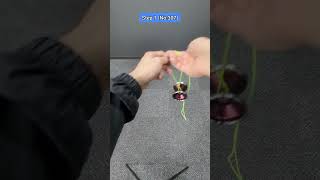 No433🪀Todays YoYo Trick amp Tutorial Slack Swing to 15 GT Onehanded Variation yoyo [upl. by Aissila]