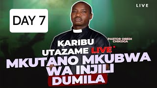 🔴LIVE MKUTANO MKUBWA WA INJILI DUMILA KILOSA MNENAJI PASTOR OBED CHIKOGA SIKU YA 7 [upl. by Icnarf]