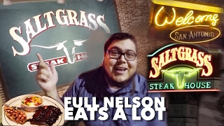 Saltgrass Steak House in San Antonio  Full Nelson FoodReview [upl. by Tavis929]