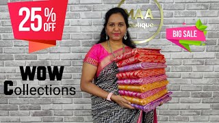 🌟25 Off🌟New WOW Collections🌟Tissue Bridal Silk Sarees🌟 Festival Arrivals 🌟WhatsApp 7904777474 [upl. by Faustus]