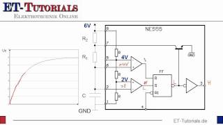 NE555 Astabiler Multivibrator [upl. by Kial]