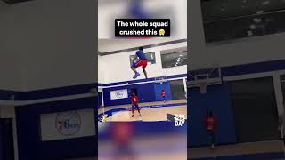 The greatest dunk happened at Halftime 🤯 [upl. by Halliday]