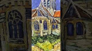 Church at Auvers Painting Reproduction [upl. by Nelleh]