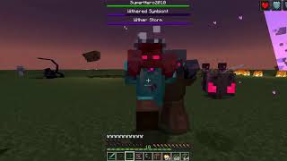 Explosive Block Crackers Wither Storm Mod and Enderite Mod final TEASER part 1 [upl. by Adnylg]