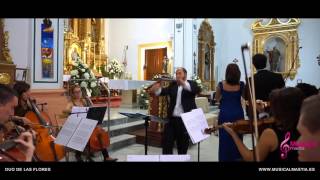 Duo de las flores LAMKE DELIBES Bodas Alicante Wedding Tenor y soprano [upl. by Wynny876]