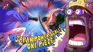 YOU WONT BELIEVE JAPANESE FANS POWERSCALE FOR ONE PIECE [upl. by Euqinitram974]