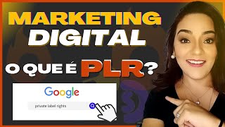 Marketing Digital O que é PLR [upl. by Croydon443]