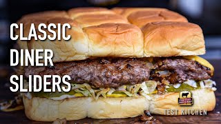 Old School Diner Sliders Recipe [upl. by Janka894]