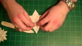 Origami snowflake [upl. by Nibbs]