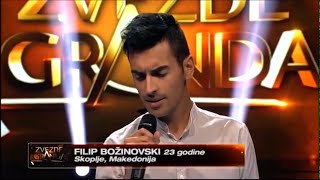 Filip Bozinovski  Noc mi te duguje  live  ZG 2014 15  03012015 EM 16 [upl. by Andi]