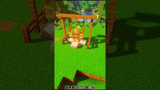 Easy Way to make a Lava Port in Minecraft 🙀🤯 minecraft minecraftshorts minecraftsurvival mine [upl. by Dygal823]