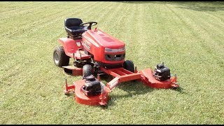 Eigenbau Mähwerk 180m Homemade Mower [upl. by Yuu]