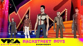 Backstreet’s Back For This Animated VMA Performance  VMAnimation [upl. by Eli]