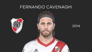 Fernando Cavenaghi River Plate Classic 2014  PES 2019 [upl. by Kcyred809]