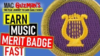 What is Music Merit Badge  Easiest to earn in Scouts BSA [upl. by Aretse]