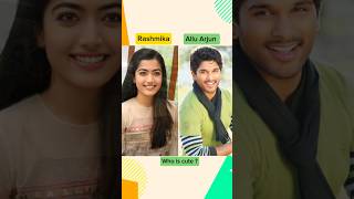 Allu Arjun Vs Rashmika mandana Life journeyshorts cuteshorts south lifejourney newshorts [upl. by Lennahs]