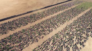 7200 Levy Spearman Vs Myrmidon Spearman  Total War Rome 2 [upl. by Fitzgerald]