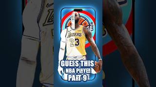 Guess This NBA Player Part 9 nba guessthenbaplayer basketball nbaplayerquiz nba2k23 guessthe [upl. by Guilbert]