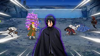 Sasuke Shinden Testplay in Space Time  Naruto Online [upl. by Cressler]