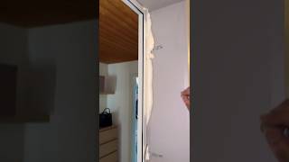 Fixing the door after a thief break in last night ytshorts satisfying youtuberchannel arbeit [upl. by Gnoud]