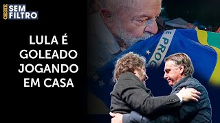 Milei compartilha publicação crítica a Lula e exalta Bolsonaro [upl. by Imeon]