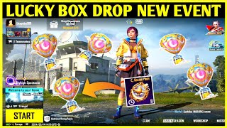 LUCKY BOX DROP NEW EVENT IN PUBG MOBILE😍  UNLIMITED PARADISE TOKENS FOR FREE [upl. by Githens681]