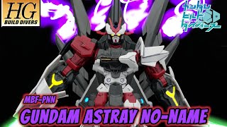 HG Gundam Astray NoName Redux Review  Gundam Build Divers [upl. by Clio355]