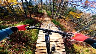 Fall Time Riding in Vermont Is Something Else 🍁 [upl. by Esaele]